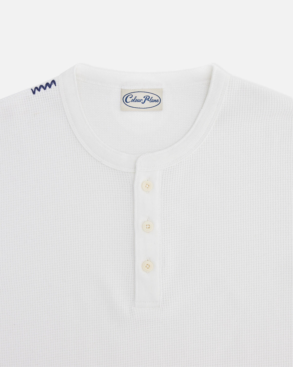 Waffle Knit Henley