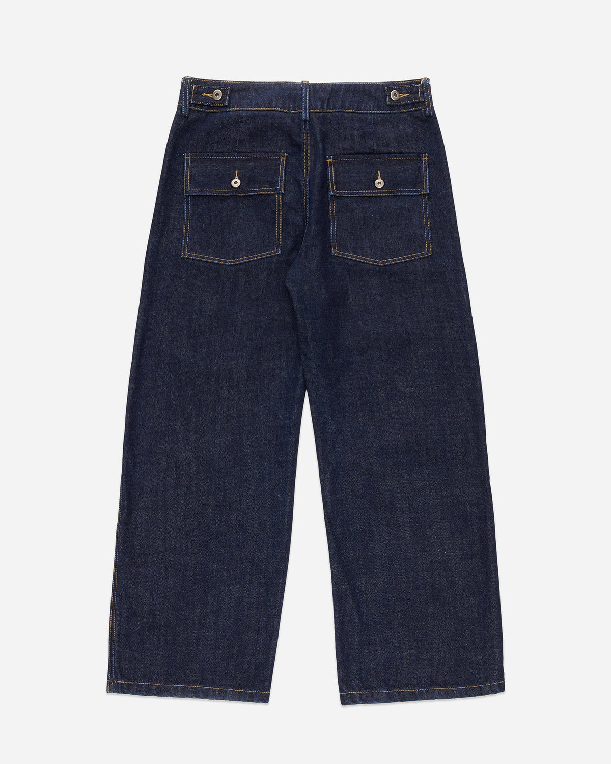 Washed Dungaree Denim Jeans