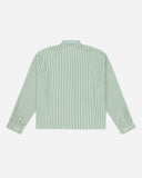 Forest Green Striped Shirt