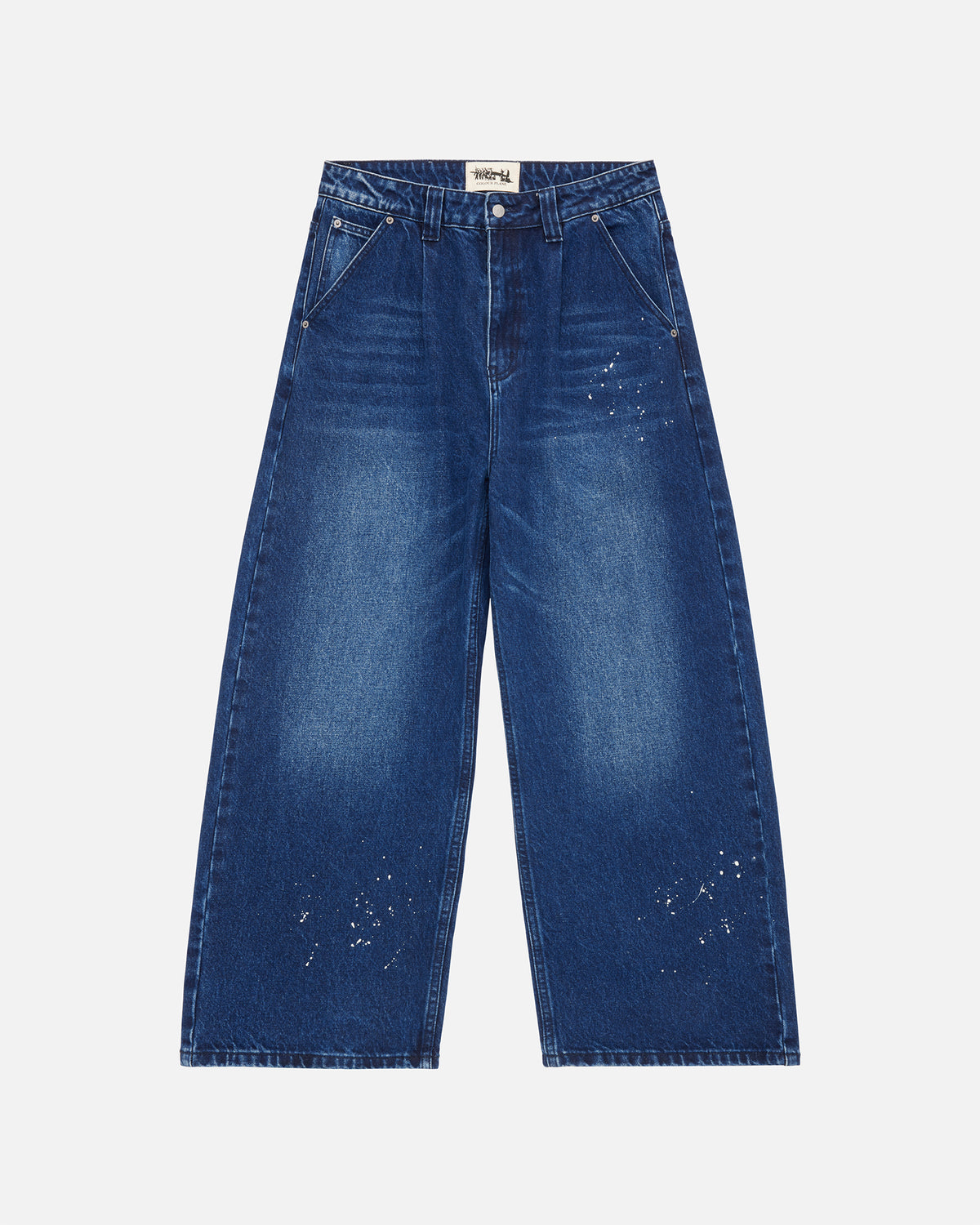13.5oz Washed Paint Splat Jeans