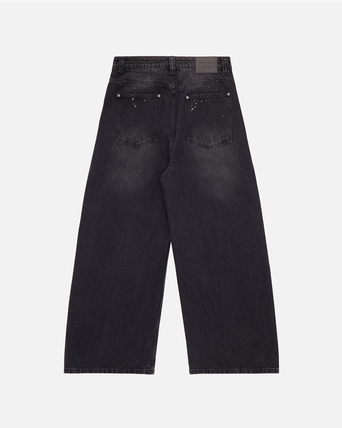 13.5oz Washed Paint Splat Jeans