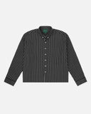 Black Pinstripe Shirt