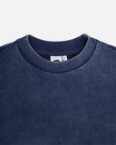 Acid Washed Sweatshirt - Navy