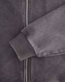 Acid Washed Zip-Up - Stone