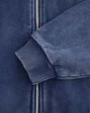Acid Washed Zip-Up - Navy