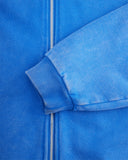 Acid Washed Zip-Up - Blue