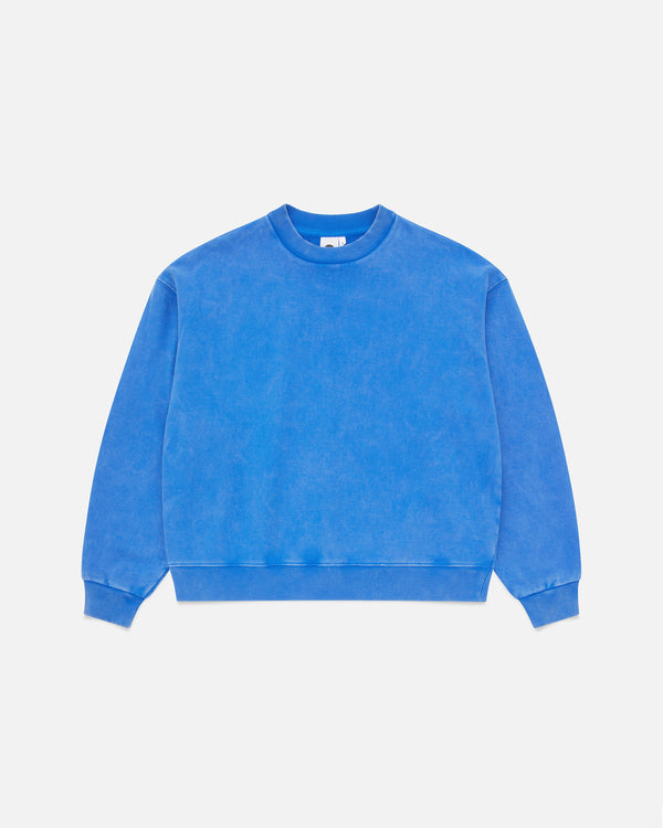 Acid Washed Sweatshirt - Blue