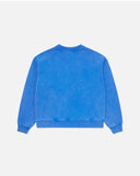Acid Washed Sweatshirt - Blue