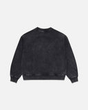 Acid Washed Sweatshirt - Black