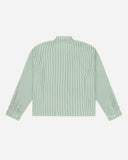 Forest Green Striped Shirt