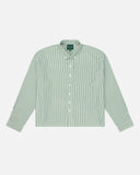Forest Green Striped Shirt