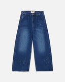 13.5oz Washed Paint Splat Jeans